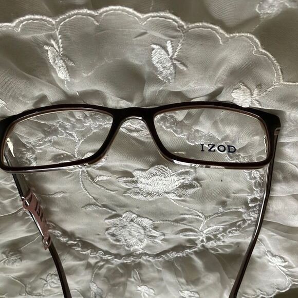 Izod Eyeglass Frames Dark Brown - Picture 1 of 6